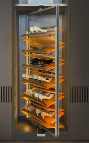 Rack Zapatero Rotable 12 Niveles