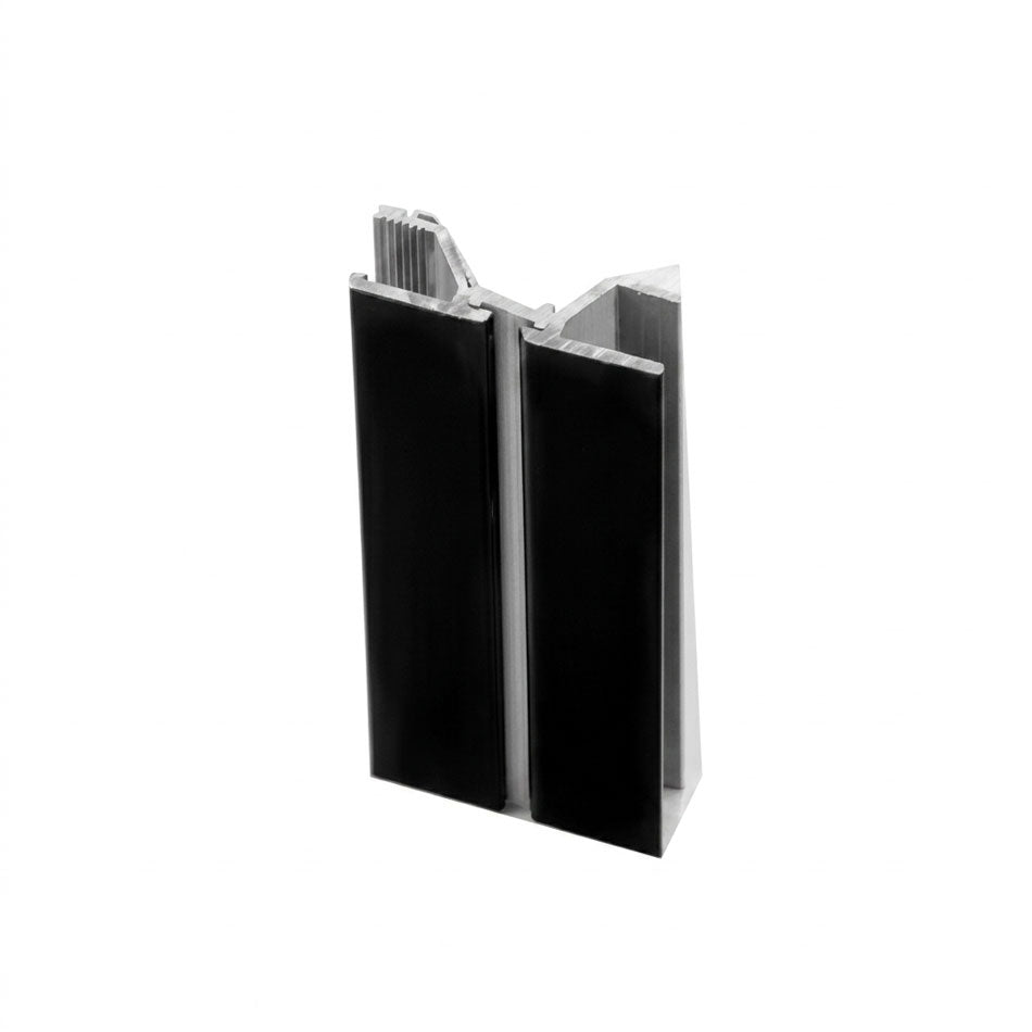 Conector Rigido Zocalo - Negro ALTURA 100MM