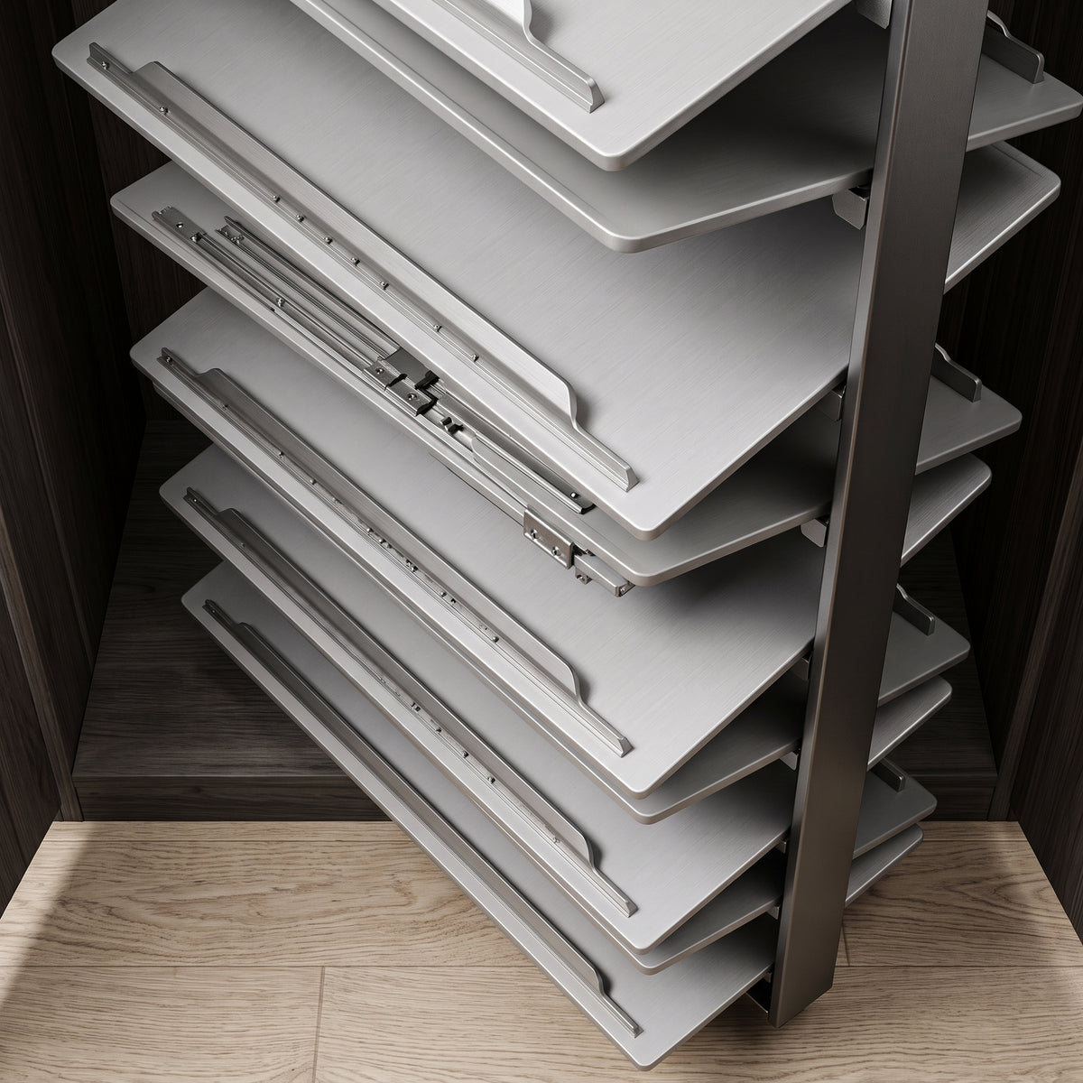 Rack Zapatero Rotable 12 Niveles